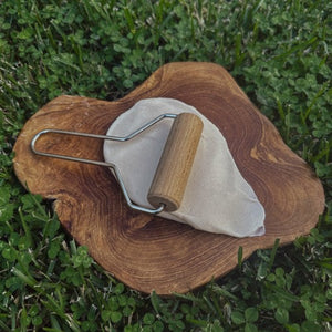Wooden Rolling Pin With Handle