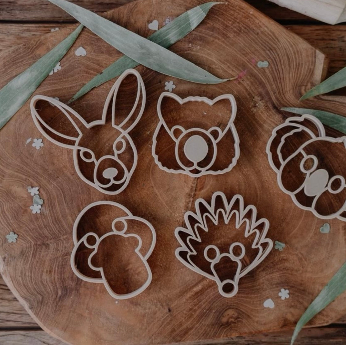 Aussie Animals Eco Playdough Cutter Set