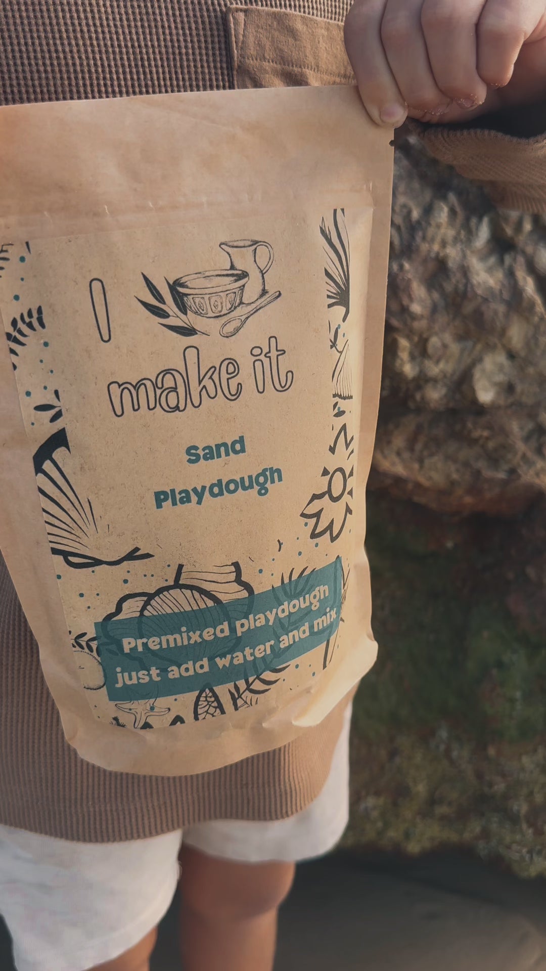 I Make It ~ Premixed Sand Playdough