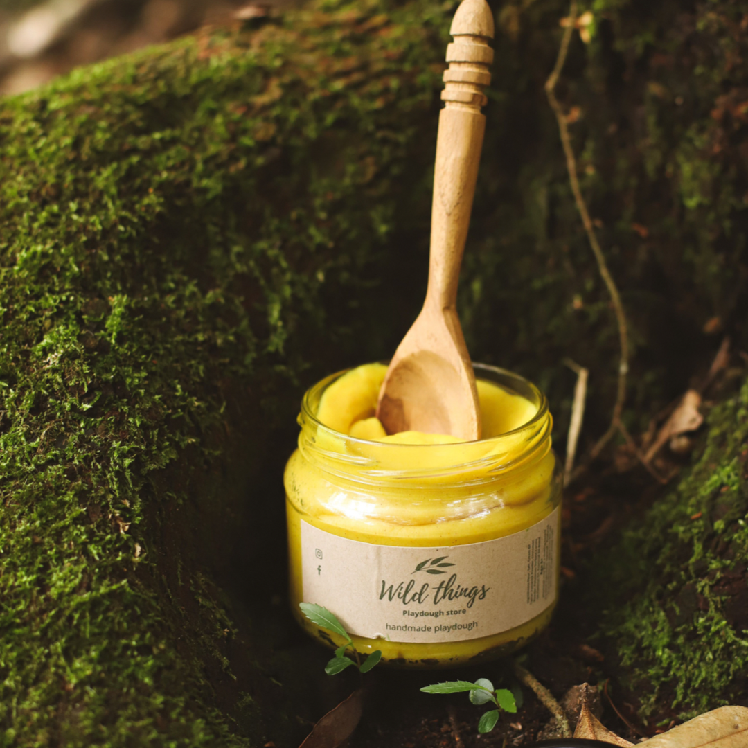 Humble Yellow Playdough