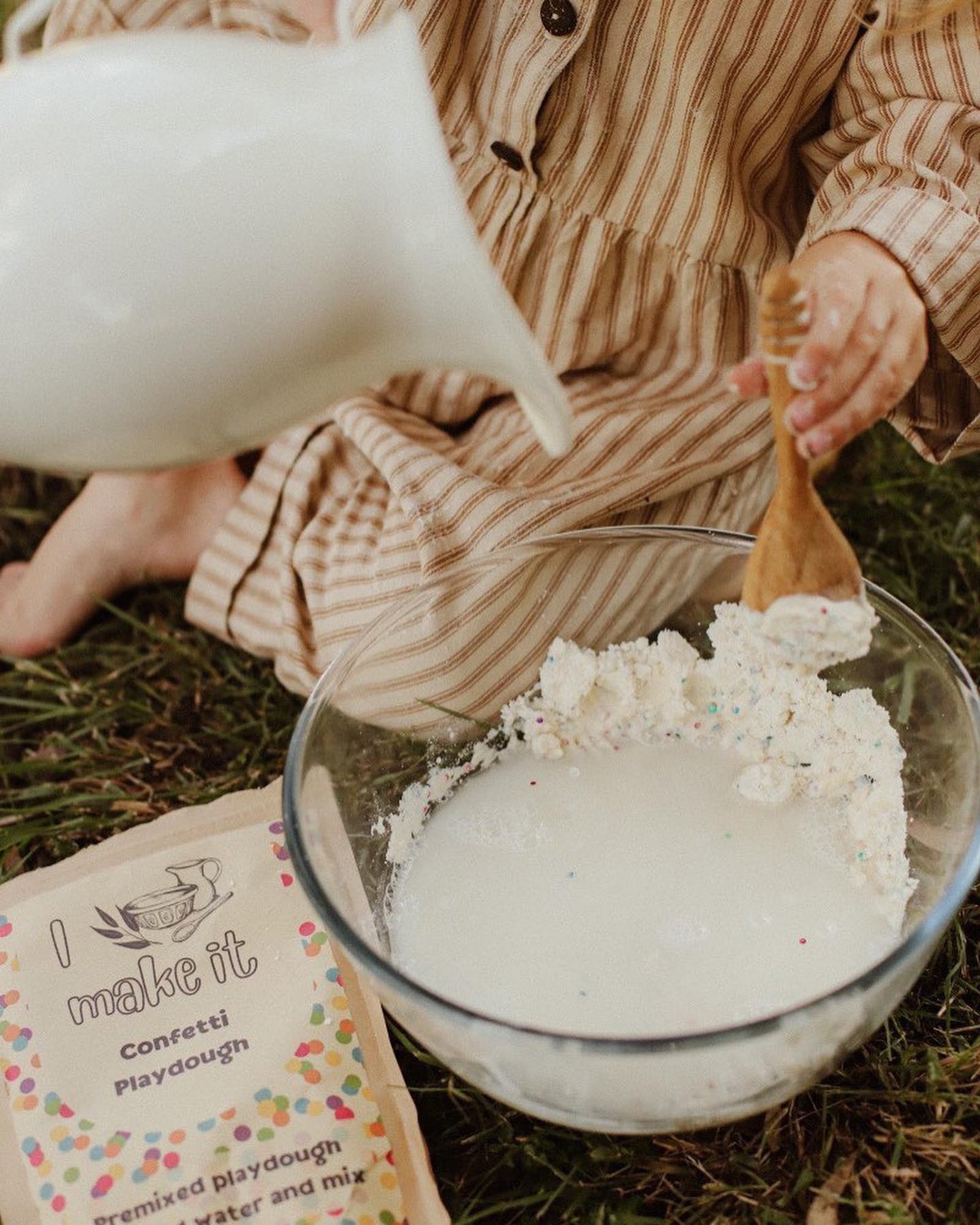 I Make It ~ Confetti Premixed Playdough