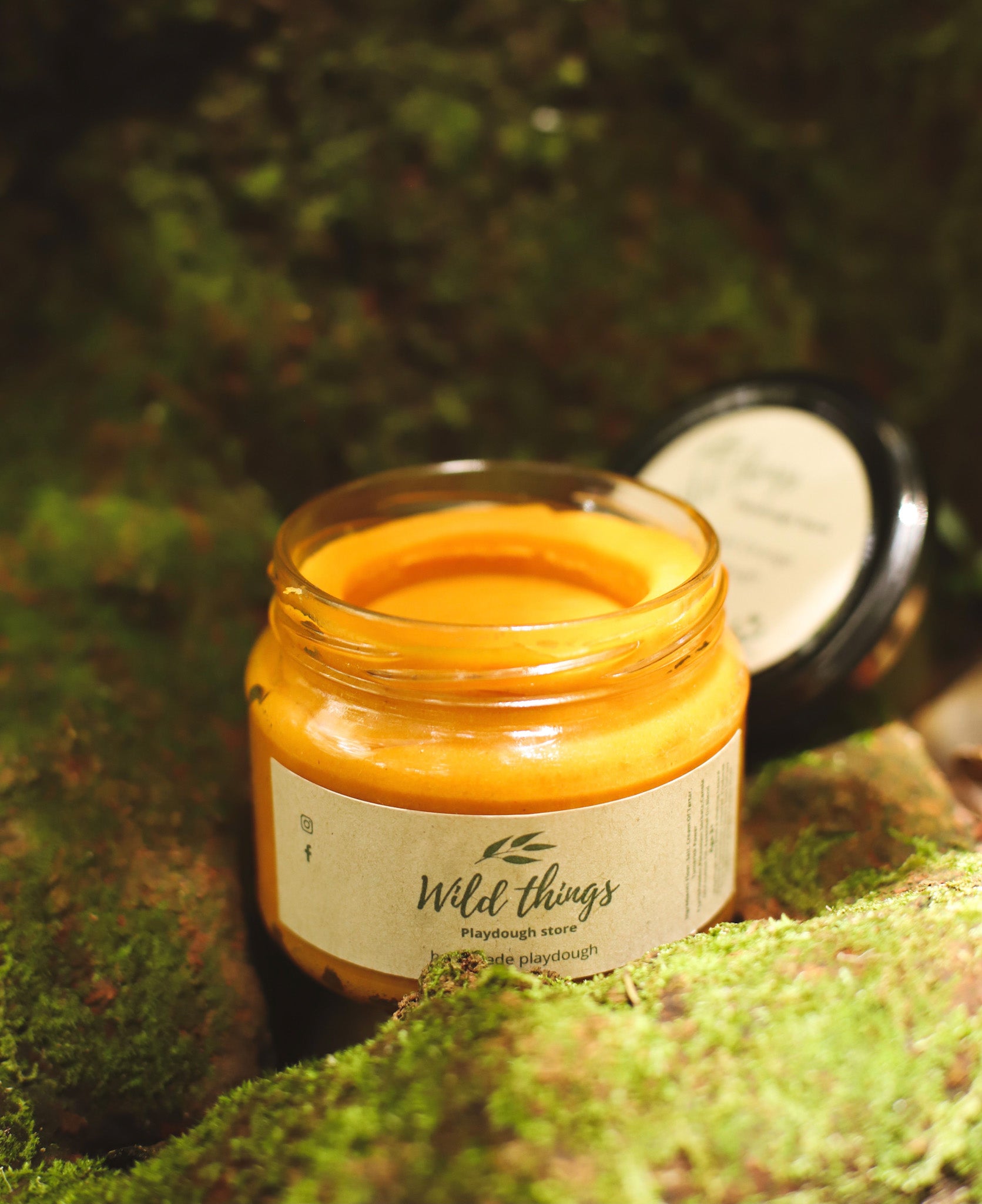 Roasted Orange Playdough